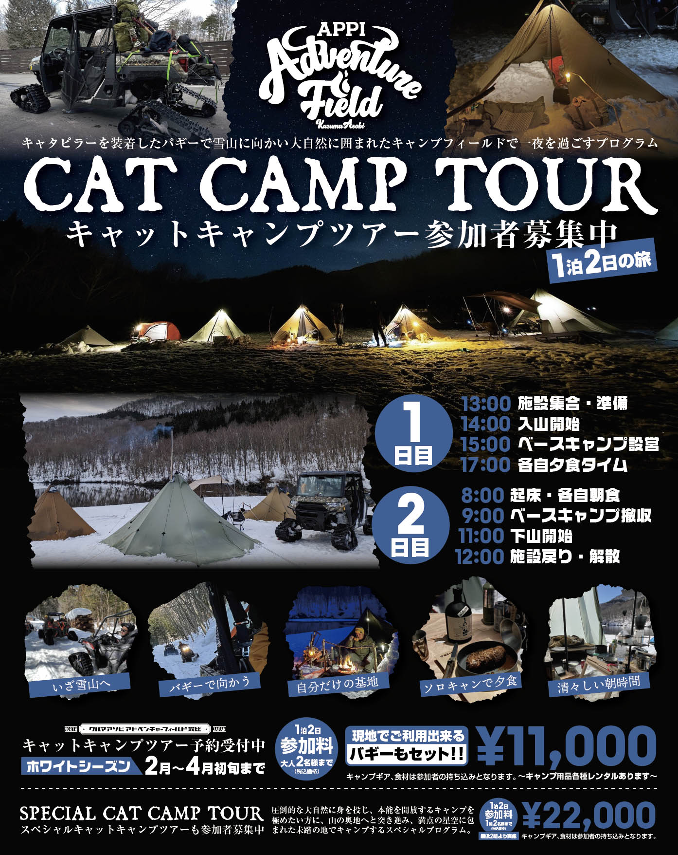 CAT CAMP TOUR