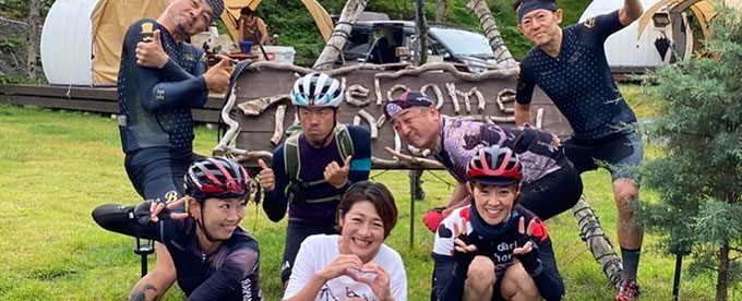 青森からロードバイクで✨?‍♀️