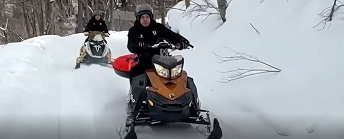 思い立ったらすぐ雪山！