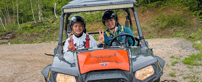 雨の日のアクティビティはスリル満点‼️