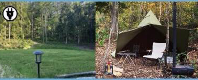 キャンプサイトのご紹介